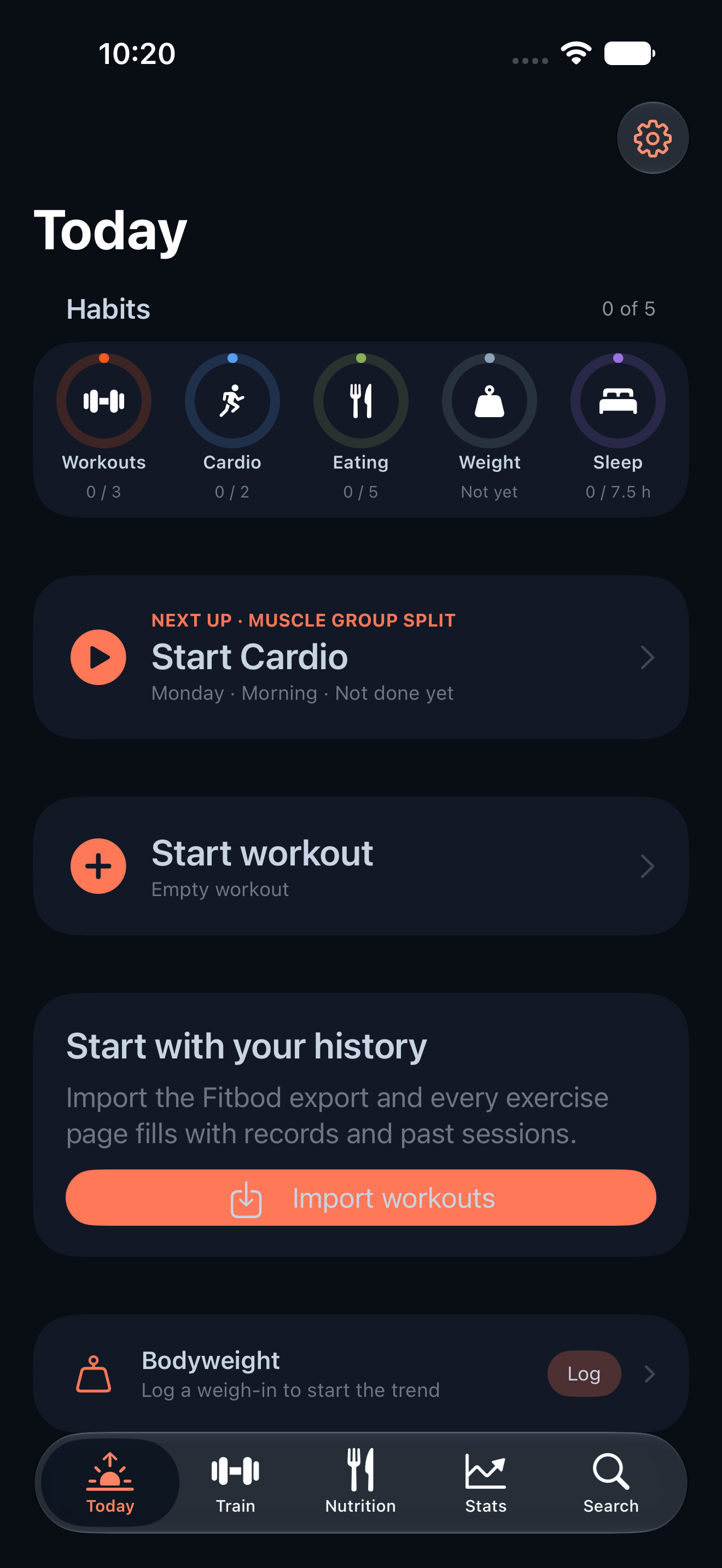Cover image for CodeSplash Gym 0.14.1 makes lists and forms feel like the same app
