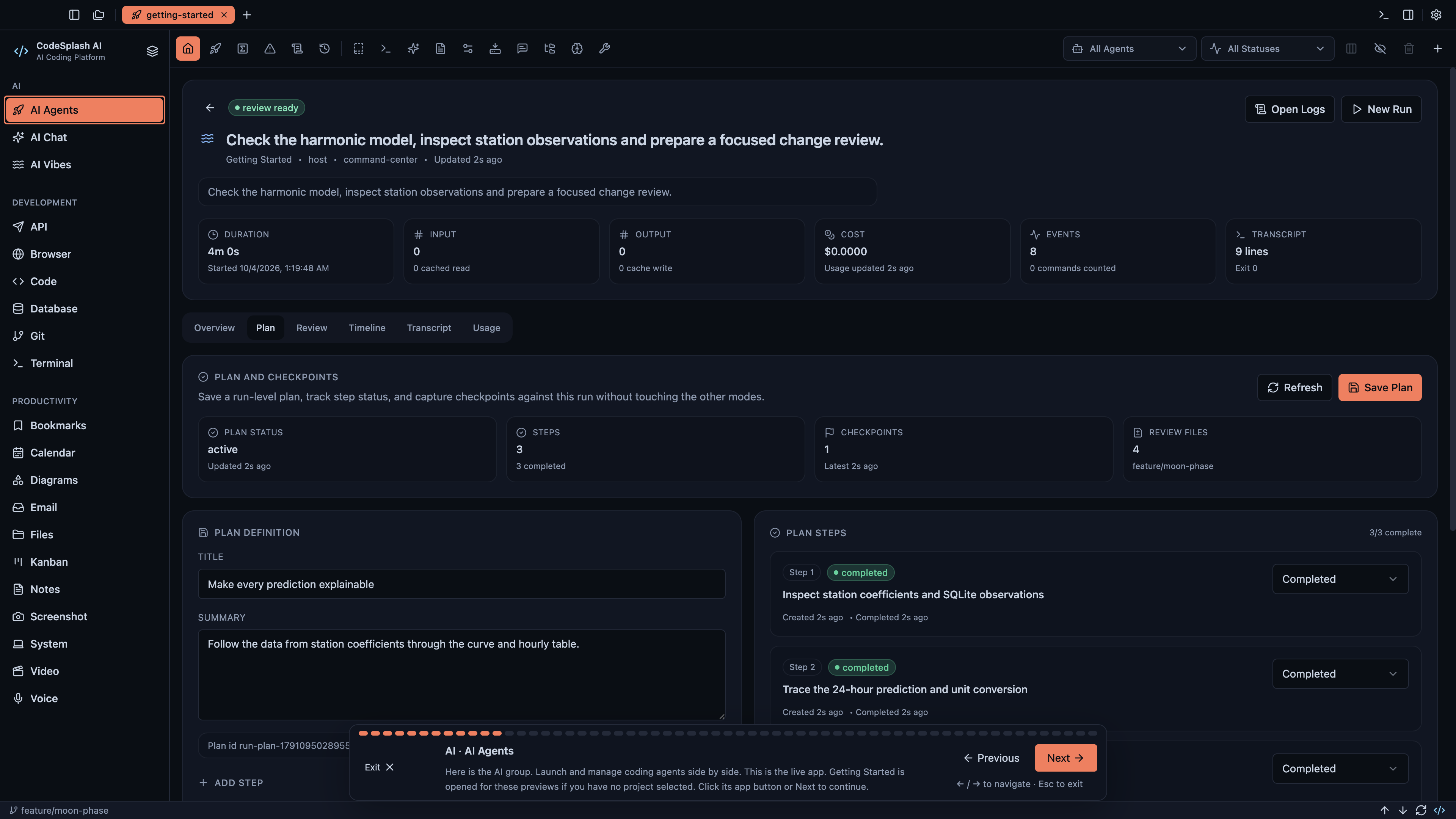 Cover image for Explore your next project in CodeSplash AI