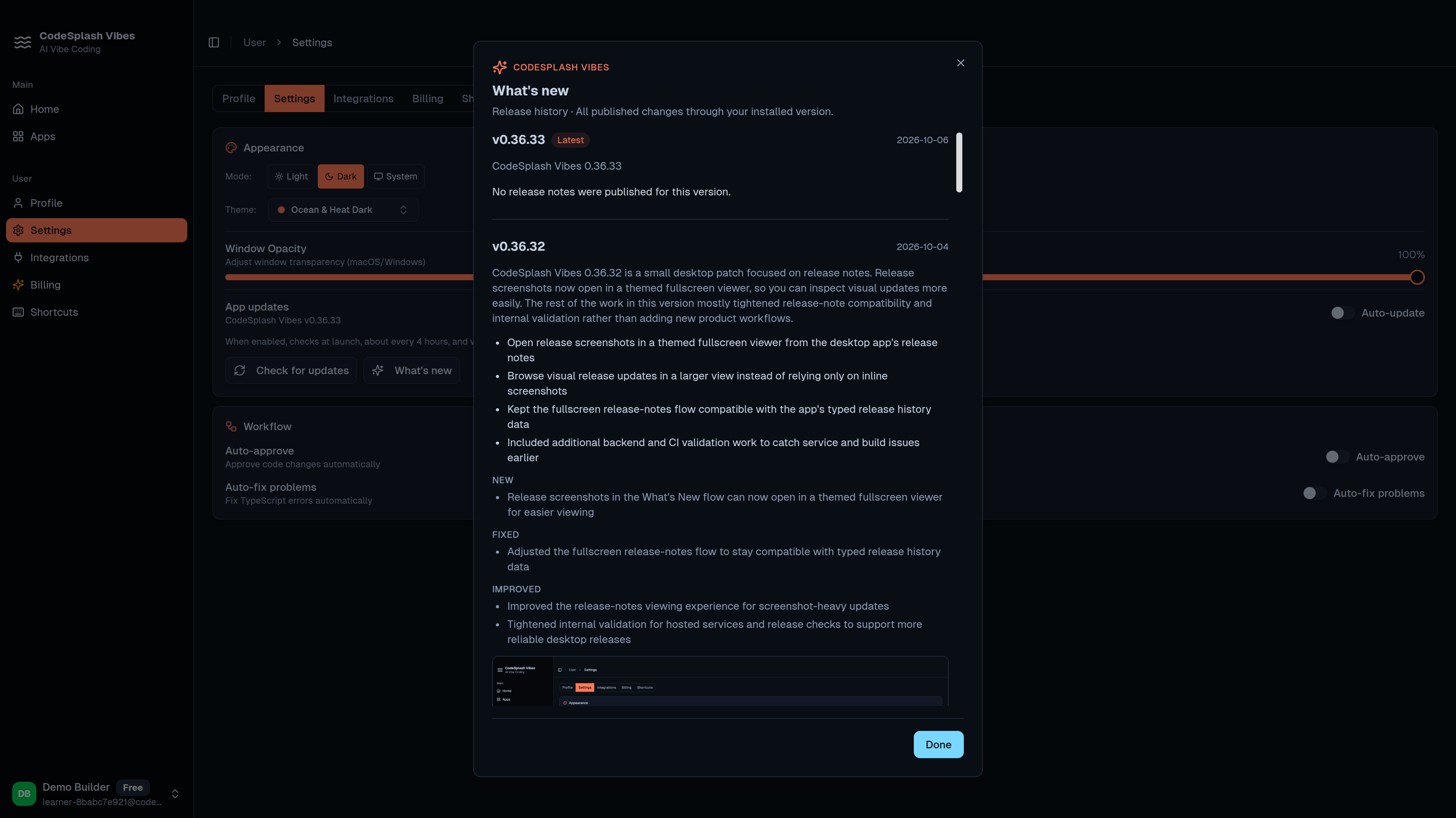 vibes: complete release history